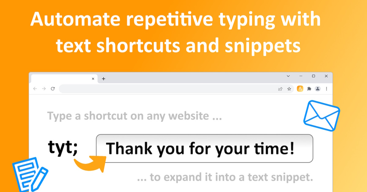 Text Shortcuts